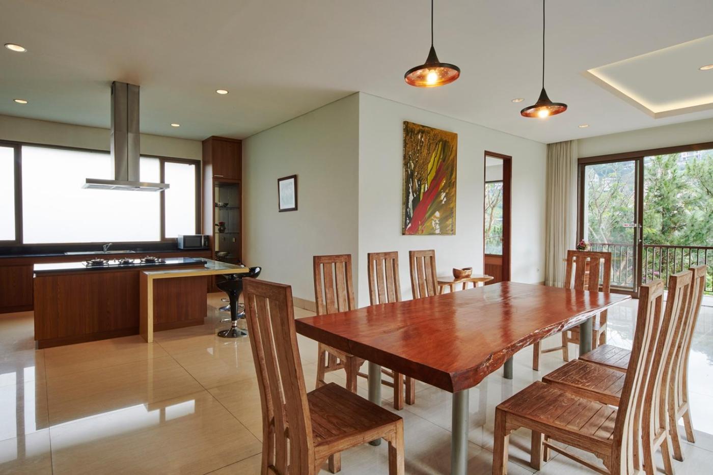 Hikari Hill View Villa 7 Bedrooms With A Private Swimming Pool And Billiard باندونج المظهر الخارجي الصورة